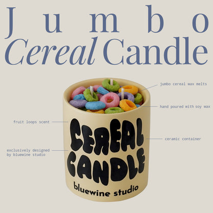 Jumbo Cereal Candle