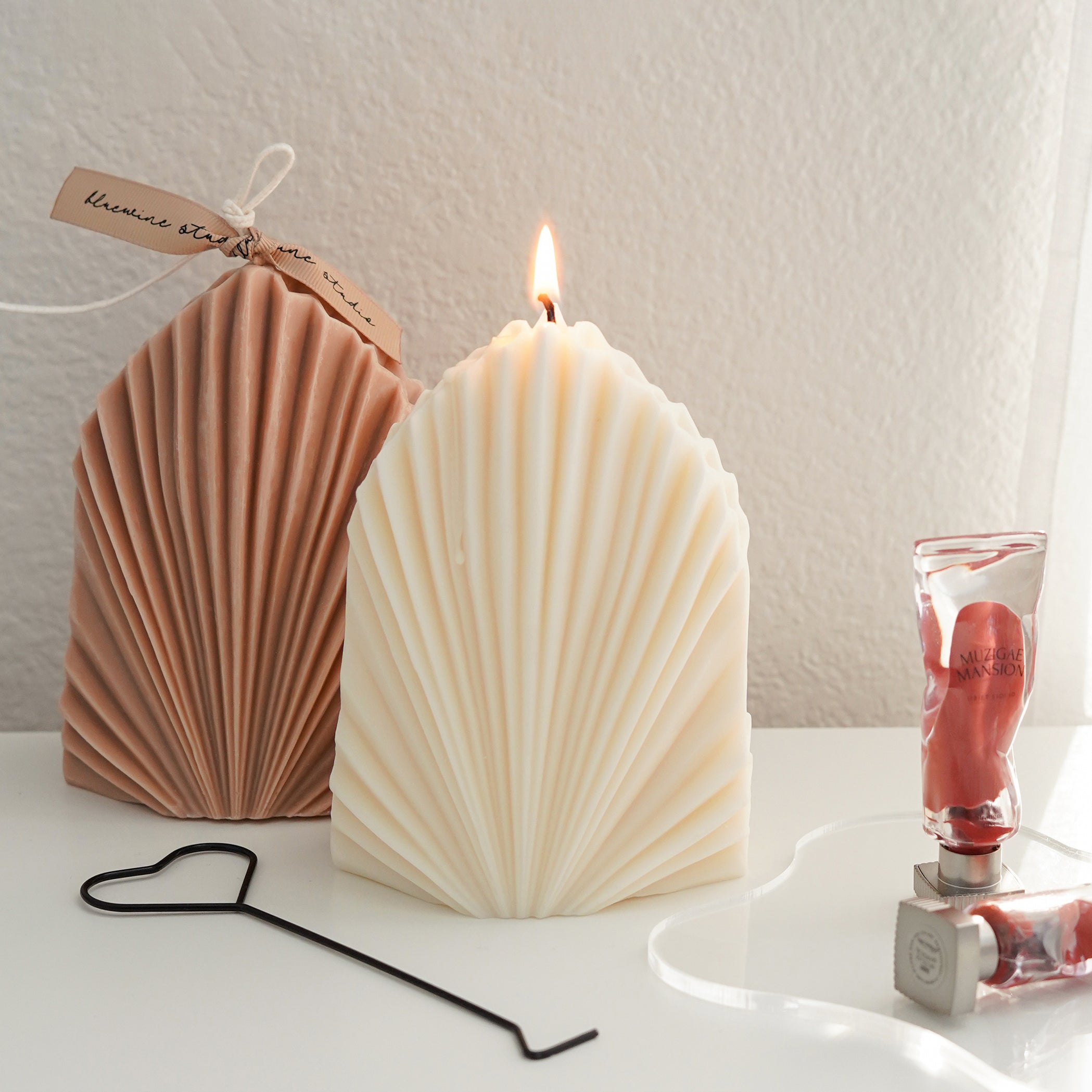 Leaf Objet Candle – bluewine studio