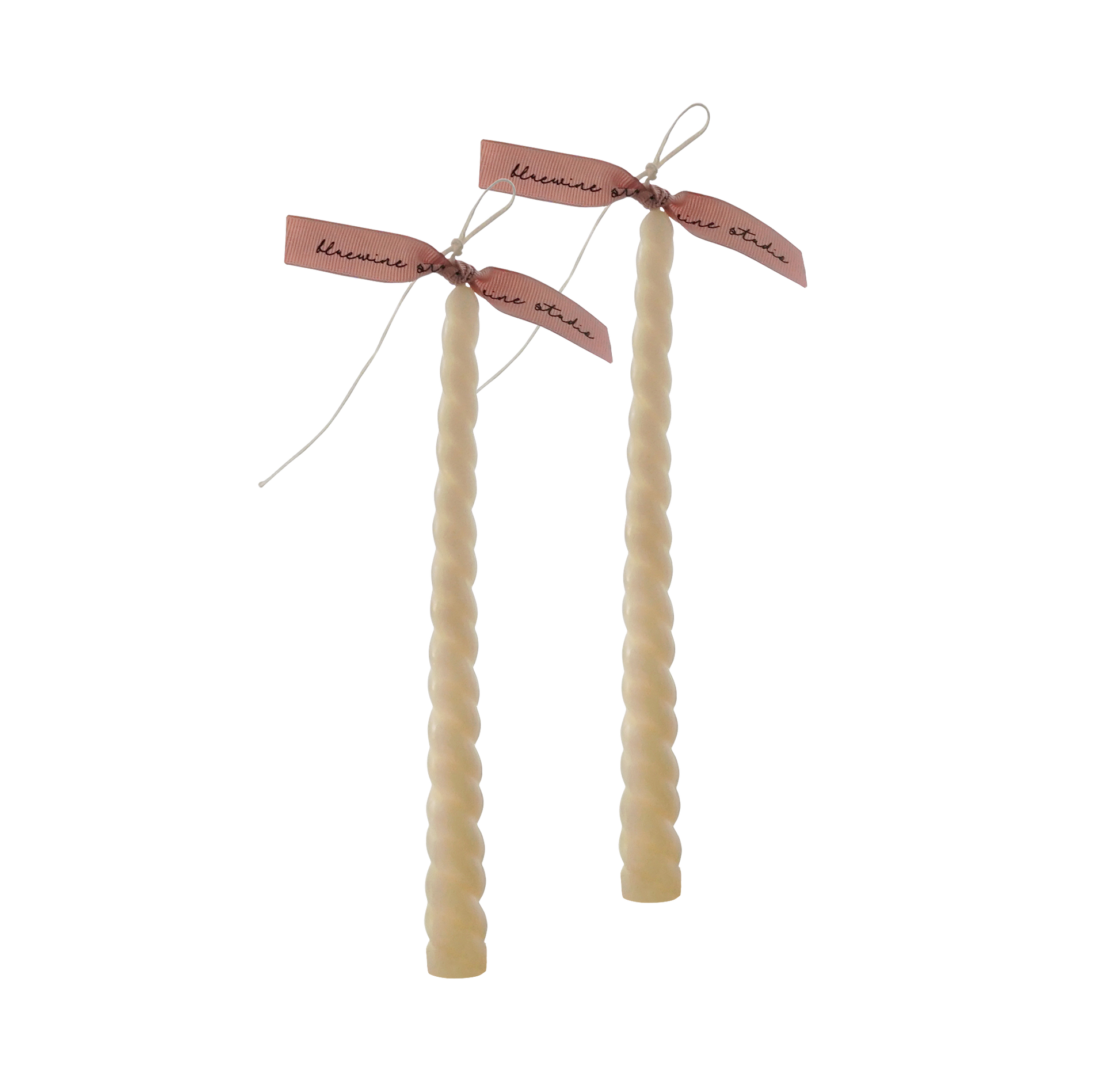 Twisted Taper Candle (Set of 2) – bluewine studio